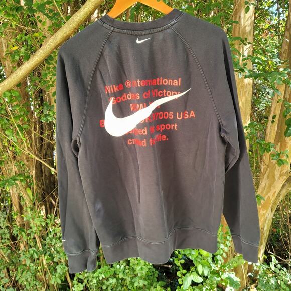 Nike International Double Swoosh Crewneck Sweatshirt - Picture 6 of 11